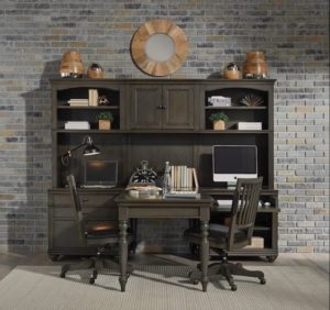 aspenhome Home Office Mod Center Hutch with Door