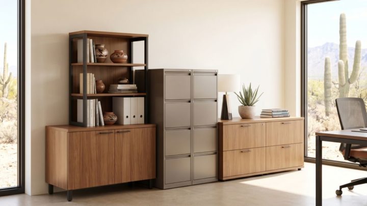 Office Storage, Filing Cabinets, Credenzas, and Shelving