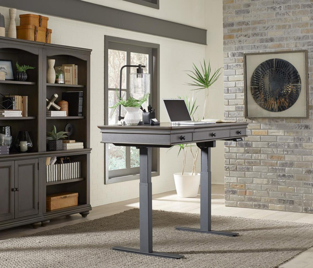 sit/stand & height adjustable